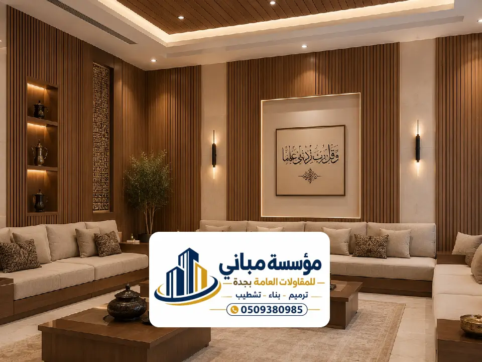 تركيب ألواح بديل الخشب للمجااس جدة