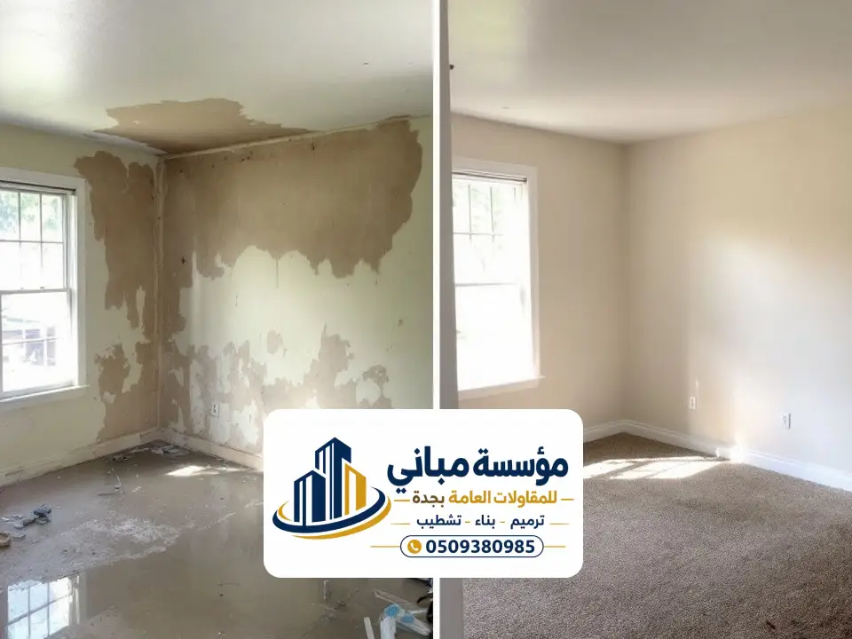 علاج رطوبة الجدران جدة
